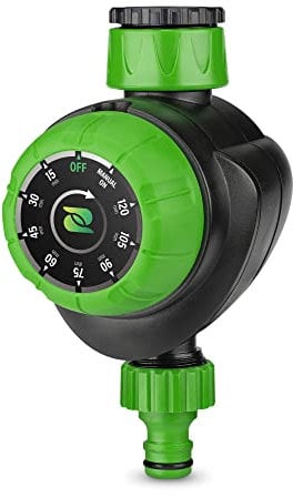 Brendz Kochi programador riego, Fácil de usar, No necesita baterías, Función de riego manual, Programador riego automatico, Temporizador de Riego, Aqua Control