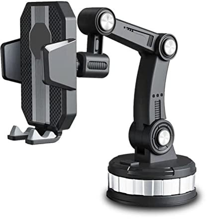Auto-Handyhalterung, Super-Adsorptions-Handyhalterung, Drehbare Auto-Handyhalterung für Dachfenster, Armaturenbrett, Windschutzscheibe, Freisprecheinrichtung, Clip-Handyhalterung (BLACK)