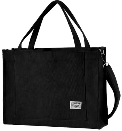 Tibroni Sac a Main Femme Tote Bag Femme Sac Bandoulière Sac a Main Pour Les Cours Lycee Pour Le Travail, Les Voyages, Le Shopping, L'éCole Et La Vie Quotidienne (16 * 4.7 * 12in)