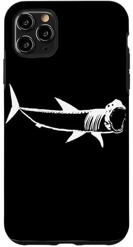 Hülle für iPhone 11 Pro Max Megalodon Shark Skelett Liebhaber Lustiger Meg Paläontologe