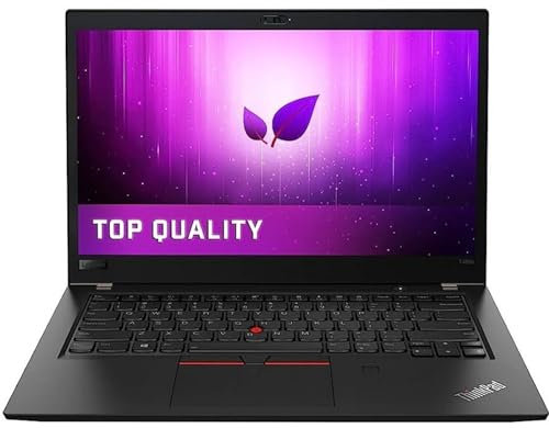 Lenovo ThinkPad T480S PC Portatile Notebook Schermo 14 Full HD, Intel i7-8650U, Memoria Ram 16GB, Disco SSD 512GB, Webcam, HDMI, Windows 11 Pro (Ricondizionato)