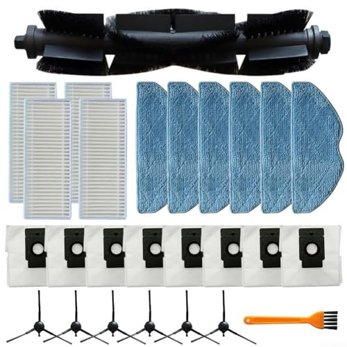 EpheyFIF Sacchetti per aspirapolvere EZVIZ RE4 Plus/RE5 Plus, set di accessori ad alte prestazioni per robot aspirapolvere EZVIZ RE4/RE5 (B)