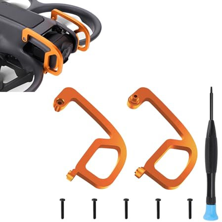 LICHIFIT Gimbal Protector Bumper für DJI Avata 2 Drohne Gimbal Lens Guard Anti-Kollisionsschutz Bar Aluminiumlegierung Sicherheit Bumper Zubehör