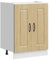 vidaXL Mueble bajo para Fregadero Kalmar Roble Sonoma 60x46x81,5 cm