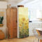 Neukids Vintage Girasol Flower Campo B Nevera Pegatinas,Pelar y pegar Vinilo Flor Amarilla Puerta de Frigorífico,Adhesivo Puerta de Cocina,Película de Frigorífico Dormitorio Hogar Ornamento