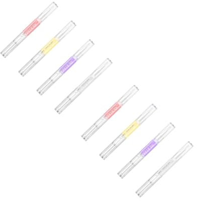 minkissy 8pcs Cuticle Nourishing Oil Pen for Nail Treatment Nail Repairing Oil Pen Tool Vitamin Essential for Manicure Care Accessories