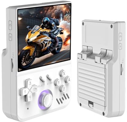 JOYARCH 64G Mini Retro Gaming Console Built-in 20000+Giochi, Schermo HD da 3,5 pollici Console di gioco portatile con sistema Linux Open Source e batteria 4000mAh