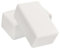 Veemoon 2pcs Plastic Power Installation Box for Electronics Screw for Diy Electrical Projects Storage Shell