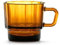 HMM W Recyclingglas Handgefertigte Tee- Und Kaffeetasse Tasse - Amber