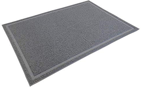 XXL Vorleger für Katzentoiletten Katzenstreumatte Schmutzfangmatte Streufang 90 x 60 cm