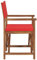 Festnight Regiestuhl Massivholz Teak Rot Akazienholz Massiv Regiestuhl Klappstuhl Holzstuhl Gartenstuhl Camping 57,5 x 54,5 x 85 cm