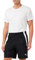 PUMA mens Shorts, Puma Black-Puma White, L