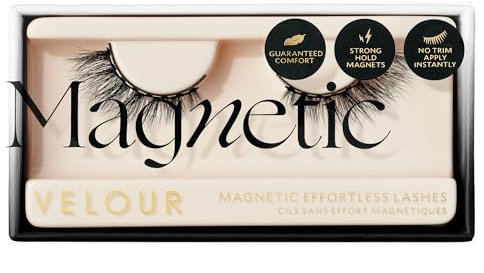 Velour Magnetic Effortless Lashes - Easy Application, 30+ Uses - Fake Lashes - Opposites Attract