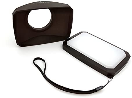 Paraluce grandangolare da 55 mm 16:9, compatibile con accessori per fotocamere Sony FDR AX40 AX43 AX53 AX55