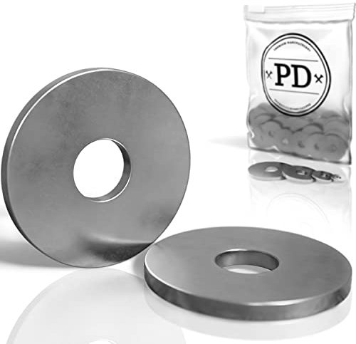 PD® Holzbau Unterlegscheiben M5 (DIN 440 Form R/ISO 7094) | Hochwertige A2 V2A Edelstahl Holzbauscheiben | Rostfreie Edelstahlscheiben Beilagscheiben für Holzkonstruktionen | 100 Stück
