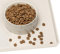 Napfunterlage für Hunde, Futtermatten für Hunde und Katzen rutschfeste Futtermatte aus Silikon - wasserdichte Unterlage mit Rand, spülmaschinenfest(M: 48×30cm, Crene)