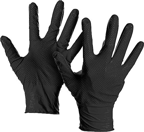 Products for Future Grip Handschuhe mit Diamantprägung schwarz Gr. XL