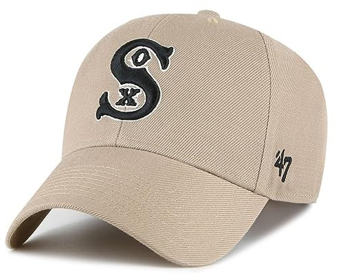 '47 Brand Adjustable Cap Chicago White Sox Cooperstown khaki