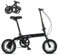 BradOc 10pc Erwachsene Jugendliche Klapprad in12 Zoll Schnellfaltsystem Leichter Rahmen Single Speed Doppelscheibenbremsen Klappfahrrad,for Height 110-160cm