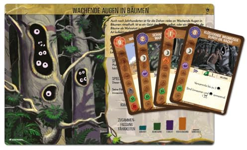 Pegasus Spiele Spirit Island: Wachende Augen in Bäumen [Mini-Eweiterung]