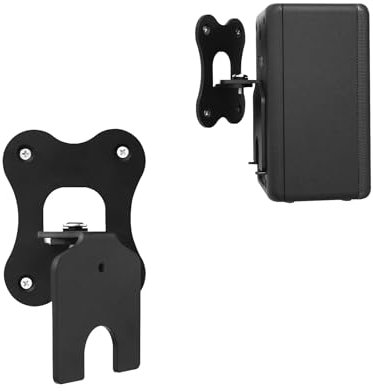 ZLiT for Sony SA-RS3S Speaker Wall Mount,1Pcs Adjustable Angle Surround Sound Speaker Wall Mount Bracket for Sony SA-RS3S Speaker Mount Holder (Black)