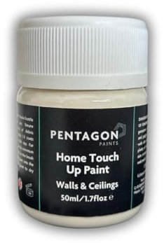 Touch Up Paint Walls Ceilings Matt Emulsion Repair Paint Scratches, Scuff, Stains & Marks - Magnolia