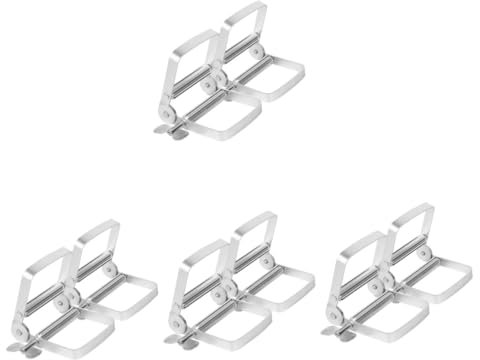 FRCOLOR 4sets Tooth Paste Squeezers Manual Squeezer Home Toothpaste Supply for Hair Paints Cosmetics 2pcs*4