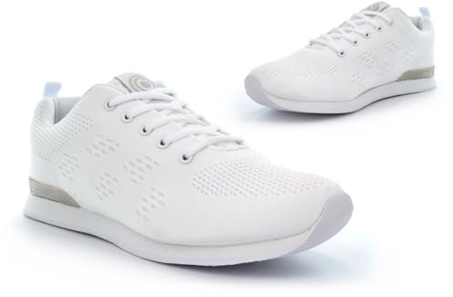 Mens Bowling Trainers Mens Bowling Shoes Size 10 Lawn Bowls Trainers Size 8 Garden Bowls Shoes Garden Bowl Shoe Lawn Bowl Trainer Sizes 6-12 White 6 UK