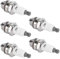 BPMR7A Zündkerze, RCJ6Y Zündkerze Zündkerzen L7T Zündkerzen 5 Stück L7T Zündkerze für BM6A BPMR7A RCJ6Y RCJ7Y WSR5F 33cc-49cc Trimmergebläse