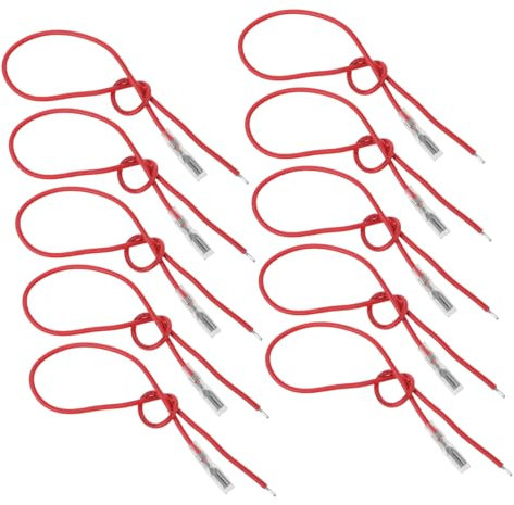 GLEAVI 10pcs Spade Connectors Terminal Insulating Sleeve Kit Wire Joining Connectors