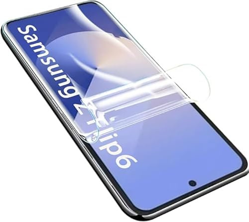 Lyepetik [2 Pièce Hydrogel Protection pour Samsung Galaxy Z Flip6 / Galaxy Z Flip 6 Protecteur d'écran, Protecteur d'écran Souple TPU - [Couverture Totale] [Anti-Rayures][Sans bulles]