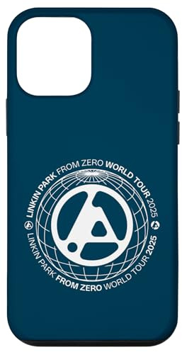 Linkin Park Logo mit weißem Globus-Text Hülle für iPhone 12 mini