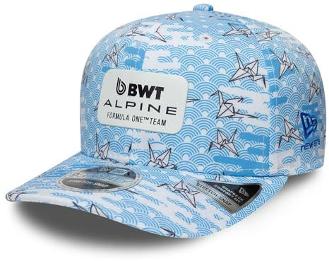 New Era Alpine Racing F1 Team Offizielle Kollektion 2026 Team Special Edition Japan Suzuka Baseball Cap Mütze Verstellbar Blau