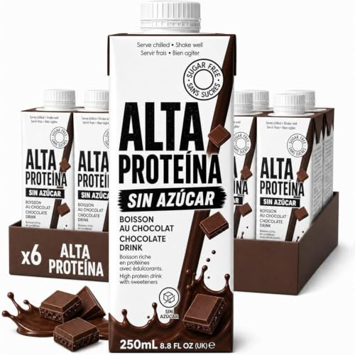 Batido de Proteínas Chocolate | Listo para Beber | Pack 6 x 250 ml