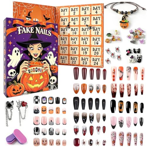 Kit Calendario 'avvento Per Di Halloween,Set Spettrale