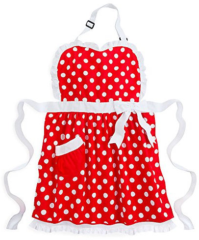 Disney Minnie Mouse Apron for Adults Red