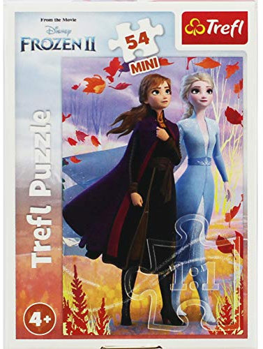 Frozen 2 Disney Anna and Elsa Mini 54 Piece Jigsaw Puzzle