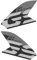 Seiten-Aufkleber-Set, kompatibel mit BMW R 1200 GS 2013-2016 AD-R1200GS-STD-001 (WHITE)