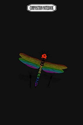 Composition Notebook: Lgbt Dragonfly Audioquest Blue Corkcicle Dragonflies Barrette Dragonfly Notebook Journal Notebook Blank Lined Ruled 6x9 100 Pages