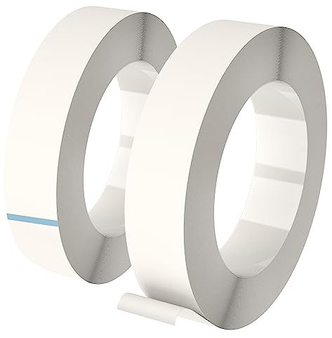 GAOHUI 2 Rolls First Aid Medical Tape, Micropore Surgical Tape, Hypoallergenic Ear Tape for Skin, Dressings and Face, 1.25cm x 9m (White)