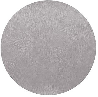 ASA Tischset vegan Leather Silver Cloud 38cm
