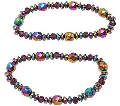 Magnetisches Heilarmband Verbessert die Durchblutung und Reduziert Schmerzen, Elegantes Magnetisches Schlankheitsarmband, Langfristig zu Tragendes Magnetisches Steinarmband Gegen