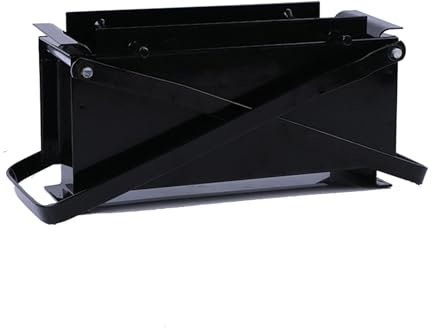 KZU Zeitungsbrikett Maker, Manuelle Zeitung Klumppresse Feuerziegel Presse Ziegelbrikett Maschine Stahl Zeitung Brennblock Maschine zum Heizen Feuerofen Lagerfeuer