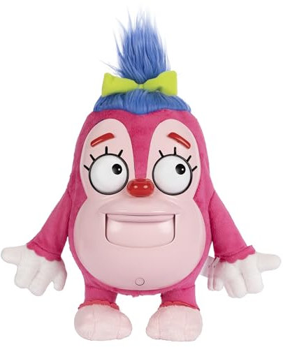 Jakks Pacific Los Simpsons, Peluche Funzo Electrónico 36 cm, Habla 14 Frases, Ojos móviles, Lanza misiles y Caja Especial Inspirada en “Grift of The Magi”