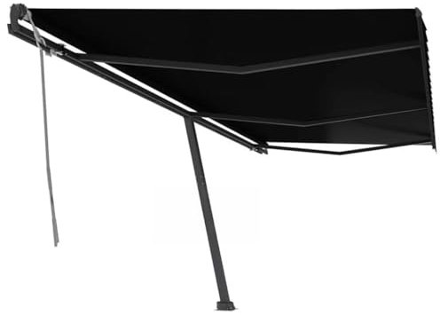 Store enrouleur manuel autoportant 600x300 cm Anthracite