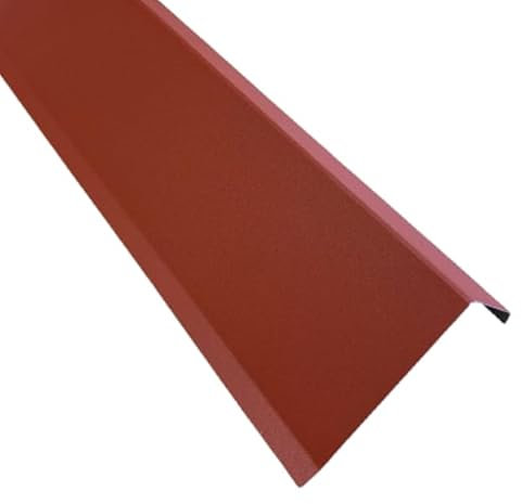 1 m Roofart Ortgangblech (rot RAL 3009)
