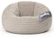 PatchHome Deluxe 2 in 1 Cord Sitzsack Sessel Bean Bag – Gaming Sitzsäcke für Erwachsene & Kinder mit Reißverschluss – Bereits befüllt – Ideal zum Sitzen und Liegen (Grau, Ø155 cm)