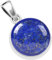 Jeweloporium 925 Silber Anhängerin für Frauen Blau Natürlich Lapislazuli mit Stein Handgefertigt Silberne Anhänger Halskette Geburtstag Geschenk Mode Schmuck