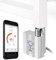 Heizpatrone für Badheizkörper mit App - Steuerung, chrom, weiss, elektrischer Heizstab für Handtuchheizkörper, elektro, Elektrobadheizkörper, anapont (600 Watt, chrom)