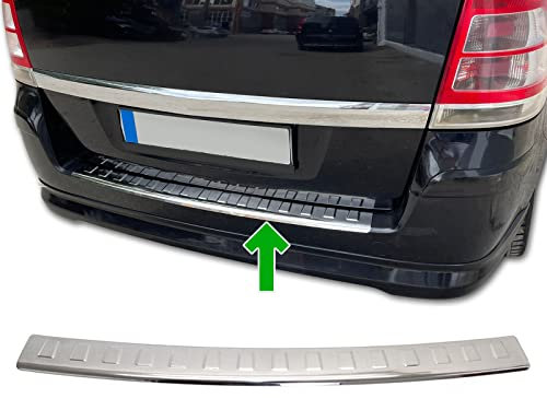 Ladekantenschutz für Opel Zafira B | 2005-2014, verchromter Edelstahl, Schutz für Ladekantenschutz